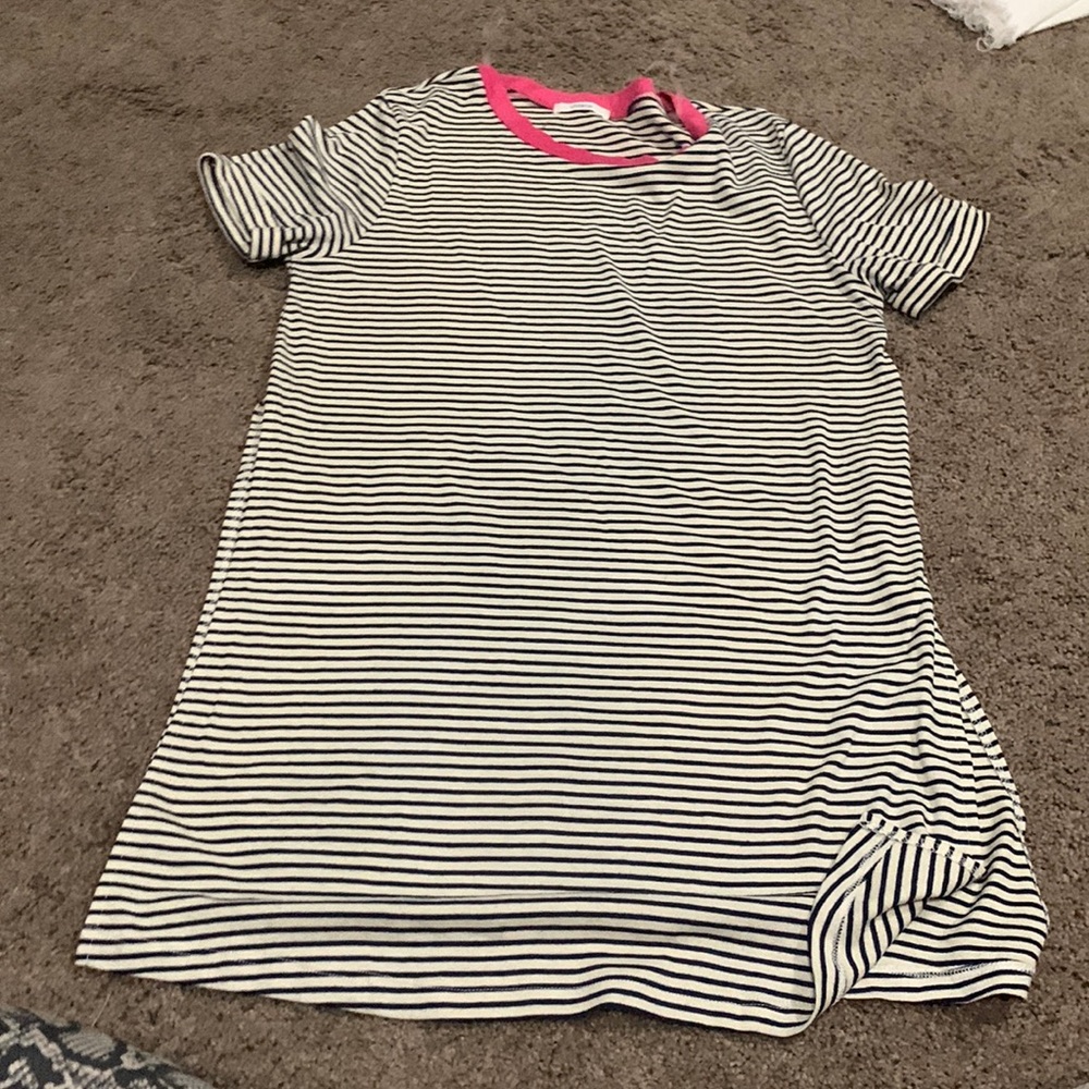 striped boutique shirt